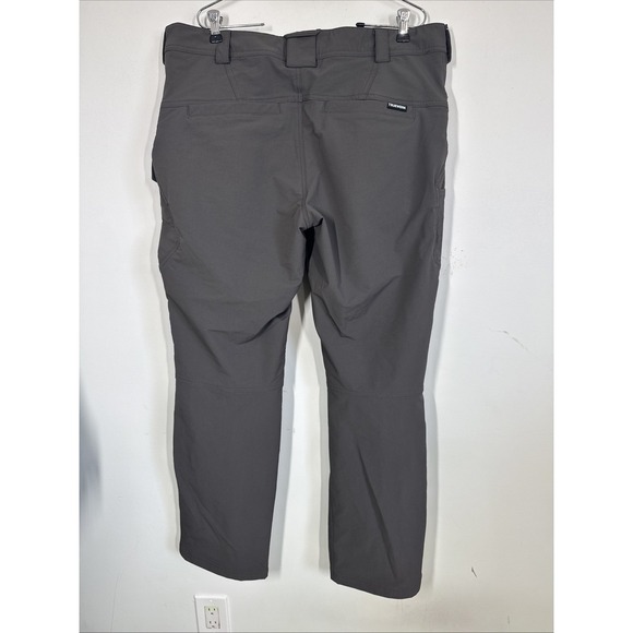Truewerk Mens 38x32 Charcoal T2 Werkpant Cargo Workwear Stretch Technical Rugged - Picture 3 of 13